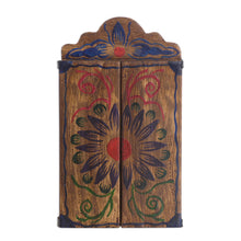 Load image into Gallery viewer, Painted Wood Retablo Andes Folk Art Handmade in Peru - Virgin Mary | NOVICA
