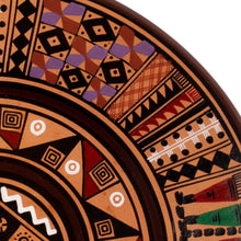 Load image into Gallery viewer, Cuzco Ceramic Decorative Plate - Inca Star | NOVICA
