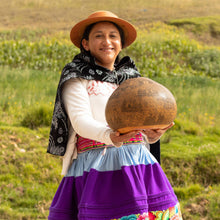 Load image into Gallery viewer, Hand-painted and Owl-themed Dried Gourd Mobile from Peru - Magical Owls | NOVICA
