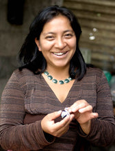Load image into Gallery viewer, Handmade Guatemalan Black Jade Earrings - Night Monument | NOVICA
