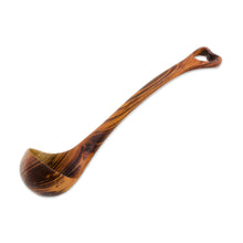 Load image into Gallery viewer, Handmade Wood Ladle Spoon - Heart of Maya | NOVICA
