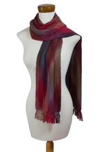 Load image into Gallery viewer, Handwoven Rayon Scarf from Central America - Solola Fireworks | NOVICA
