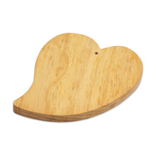 Load image into Gallery viewer, Fair Trade Natural Wood Chopping Board Hand-carved - Grandma&#39;s Big Heart | NOVICA
