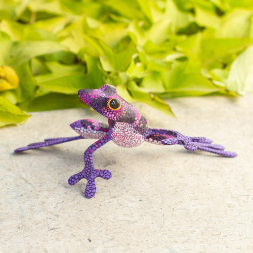 Purple Dancing Frog