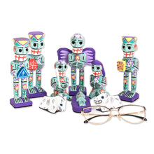 Load image into Gallery viewer, Artisan Crafted 9-Piece Day of the Dead Theme Nativity Scene - Calaveras | NOVICA
