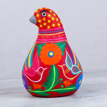 Load image into Gallery viewer, Hand Crafted Ceramic Dove Shaped Sculpture from Mexico - Spotted Dove | NOVICA
