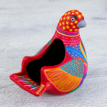 Load image into Gallery viewer, Hand Crafted Ceramic Dove Shaped Sculpture from Mexico - Spotted Dove | NOVICA

