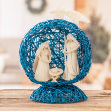 Load image into Gallery viewer, Star Nativity in Blue
