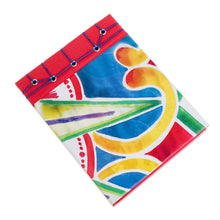 Load image into Gallery viewer, Abstract Colorful Paper Journal from Costa Rica (5.5 inch) - Colorful Abstraction | NOVICA
