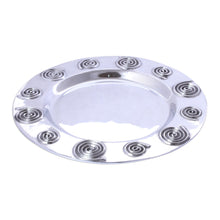 Load image into Gallery viewer, Aluminum platter - Helix | NOVICA
