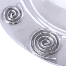 Load image into Gallery viewer, Aluminum platter - Helix | NOVICA
