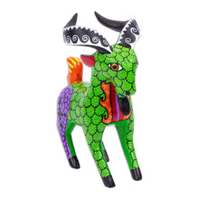 Load image into Gallery viewer, Handmade Alebrije Goat Figurine - Bold Goat | NOVICA
