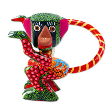 Load image into Gallery viewer, Handmade Animal Alebrije Figurine - Crazy Monkey | NOVICA
