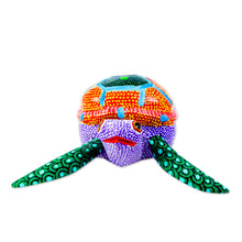 Load image into Gallery viewer, Handcrafted Copal Wood Alebrije - Lilac Turtle | NOVICA
