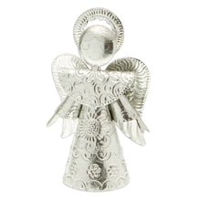 Load image into Gallery viewer, Handmade Tin Christmas Statuette (7 Inch) - Angel of Oaxaca | NOVICA
