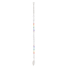 Load image into Gallery viewer, Rainbow Crystal and Glass Beaded Suncatcher from Guatemala - Rainbow Whispers | NOVICA
