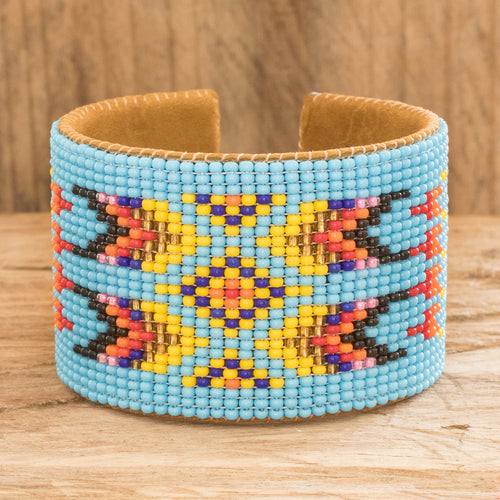 Native Designs in Light Blue