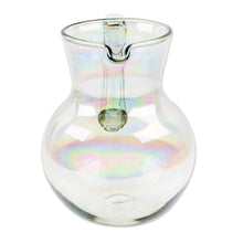 Load image into Gallery viewer, Eco-Friendly Clear Handblown Recycled Glass Pitcher - Ethereal Splendor | NOVICA
