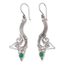 Load image into Gallery viewer, Agate dangle earrings - Ivy Moon | NOVICA
