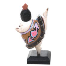 Load image into Gallery viewer, Artisan Crafted Wood Ballerina Statuette from Bali - Ballet Dancer III | NOVICA
