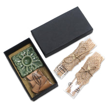 Load image into Gallery viewer, Handcrafted Sandalwood and Jasmine Incense Set - Scents of the Tropics | NOVICA
