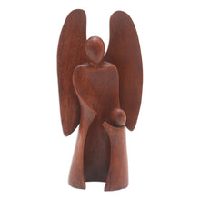 Load image into Gallery viewer, Angel Themed Wood Sculpture - Fairy Mother | NOVICA
