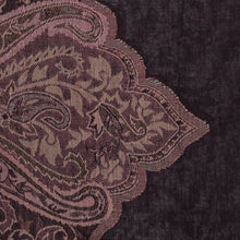 Load image into Gallery viewer, Mughal-Style Jamawar Wool Shawl in Purple from India - Mughal Paisleys | NOVICA

