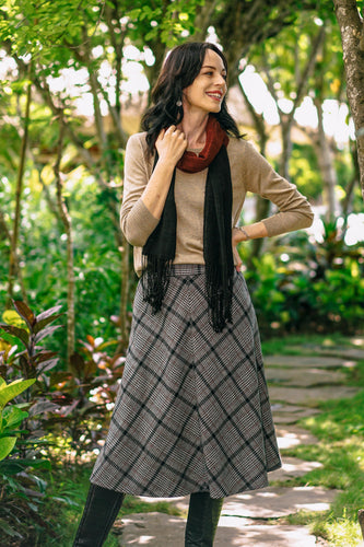 Jaipur Chic in Houndstooth