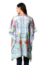 Load image into Gallery viewer, Glass Bead Embellished Caftan from India - Spring Smile | NOVICA
