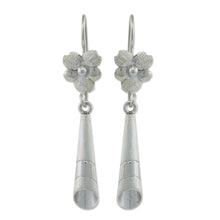 Load image into Gallery viewer, Sterling Silver Dangle Earrings - Solola Bouquet | NOVICA
