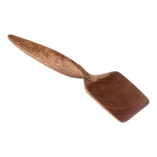 Load image into Gallery viewer, Nicaraguan Artisan Crafted Square Turner Natural Wood Color - Twist of Nature | NOVICA
