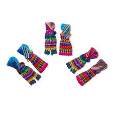 Load image into Gallery viewer, Worry Dolls with 100% Cotton Pouch from Guatemala (Set of 6) - Joined in Love | NOVICA
