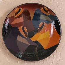 Load image into Gallery viewer, Ceramic plate - Four Hats | NOVICA
