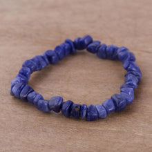 Load image into Gallery viewer, Sodalite stretch bracelet - Nature&#39;s Harmony | NOVICA
