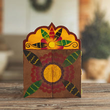 Load image into Gallery viewer, Wood and ceramic nativity scene - First Christmas | NOVICA
