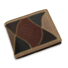 Load image into Gallery viewer, Men&#39;s Hand Made Leather Wallet from Peru - Brown Tumi | NOVICA
