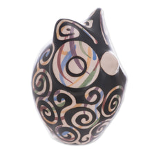 Load image into Gallery viewer, Chulucanas Ceramic Owl Figurine from Peru - Chulucanas Sentinel | NOVICA
