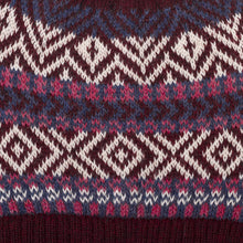 Load image into Gallery viewer, 100% Alpaca Knit Hat from Peru - Inca Festival in Wine | NOVICA
