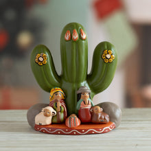 Load image into Gallery viewer, Cactus Flower Nativity
