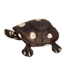 Load image into Gallery viewer, Handmade Wooden Tortoise from the Peruvian Amazon - Rainforest Tortoise | NOVICA
