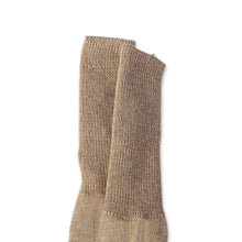 Load image into Gallery viewer, Ecru Baby Alpaca Blend Socks with Copper Fiber - Ecru Comfort | NOVICA
