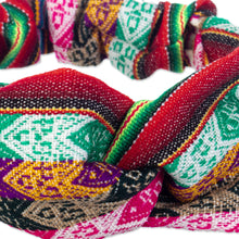 Load image into Gallery viewer, Peruvian Multicolor Headband with Andean Motifs - Andean Festival | NOVICA
