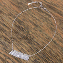 Load image into Gallery viewer, Sterling Silver Pendant Necklace by Mexican Artisans - Chime Garland | NOVICA
