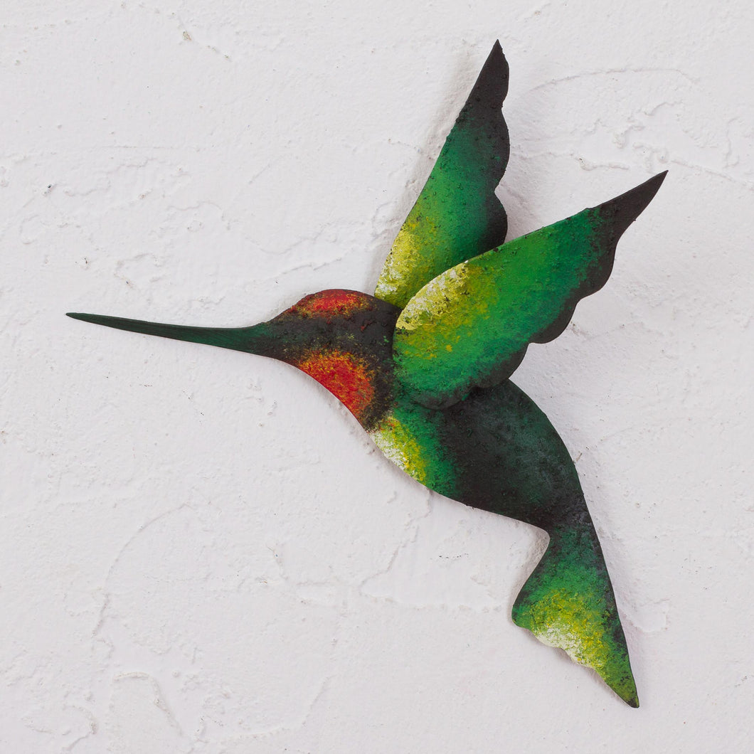 Delightful Green Hummingbird