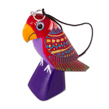 Load image into Gallery viewer, Hand-Painted Wood Alebrije Bird Ornaments (Set of 5) - Magic Birds | NOVICA
