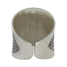 Load image into Gallery viewer, Handcrafted Sterling Silver Wrap Ring from Thailand - Exotic Thai | NOVICA
