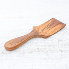 Load image into Gallery viewer, Handmade Teak Wood Spatula Crafted in Thailand - Simple Chef | NOVICA
