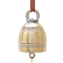 Load image into Gallery viewer, Simple Brass Bell Crafted in Thailand - Golden Sound | NOVICA
