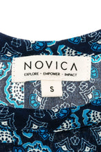 Load image into Gallery viewer, Hand Sewn Geometric Rayon Camisole Top from Thailand - Kaleidoscopic World | NOVICA
