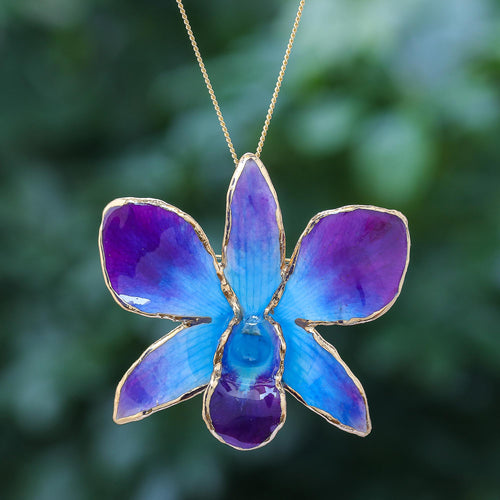 Orchid Magic in Blue